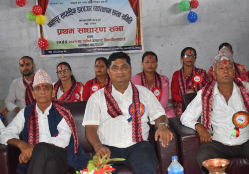 नवलपुरका हाट बजारलाई त्रिपाल रहित बनाउने योजना