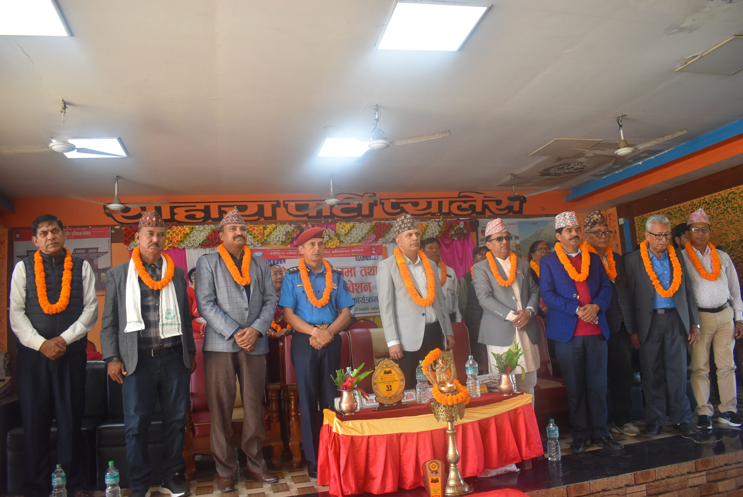 राष्ट्रिय लोक तथा दोहोरी गीत प्रतिष्ठान नवलपुरको साधारणसभा तथा अधिवेशन देवचुलीमा